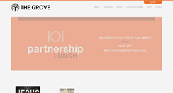 Desktop Screenshot of grovehc.org
