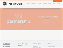 Tablet Screenshot of grovehc.org